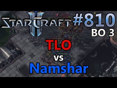 StarCraft 2 - Replay-Cast #810 - TLO (Z) vs Namshar (Z) - HSC XVII [German]