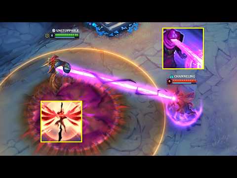 Malzahar R destroys Zaahen right now...