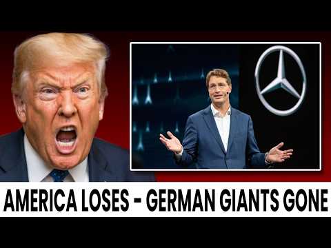 Massive Exit: German Automakers Abandon U.S. as Tariffs Bite