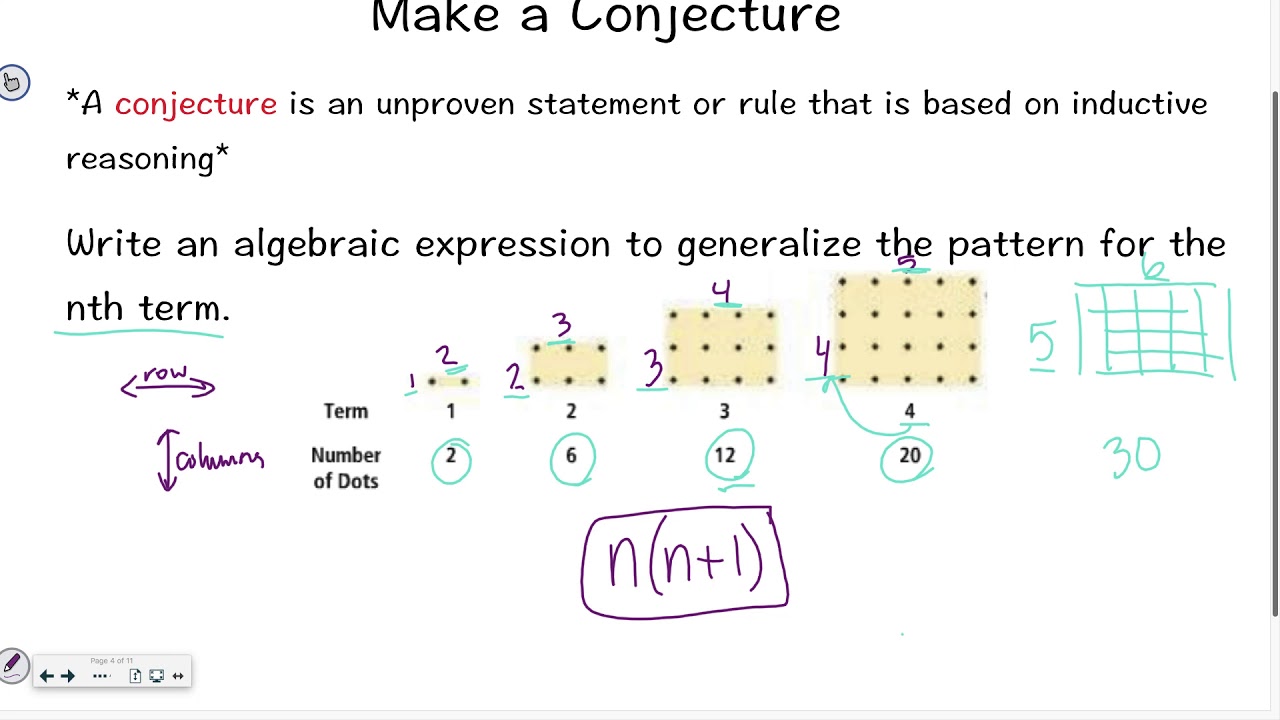 Geometry 1-4: Inductive Reasoning