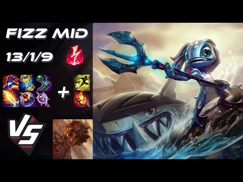 MID Fizz vs Taliyah - EU Grandmaster Patch 25.S1.8