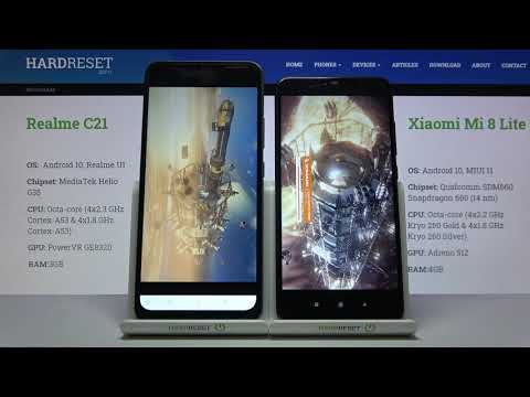 Realme C21 vs Xiaomi Mi 8 Lite - Sling Shot Extreme Benchmark by 3DMark