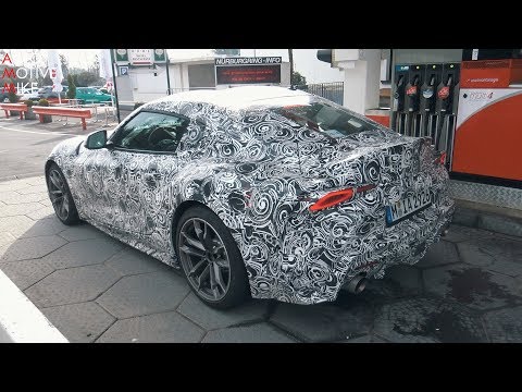 Nürburgring-Testfahren des neuen Toyota Supra