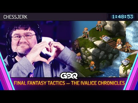 Final Fantasy Tactics — The Ivalice Chronicles by chessjerk in 1:48:53-Awesome Games Done Quick 2026