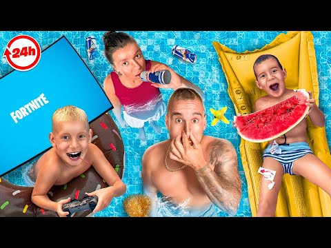 24H ZAROBLJENI U BAZENU