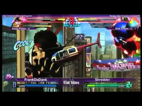 Tourneyplay March MvC3 Teams - Sassy Fierce vs King Koopa  Losers Semi-Finals
