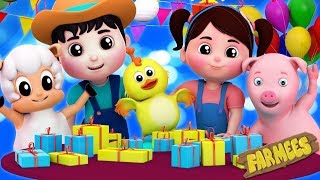 Happy Birthday Song | Party Song | Nursery Rhymes | Kids Songs by Farmees