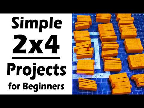 3 Easy 2x4 Projects You Can Build Today!