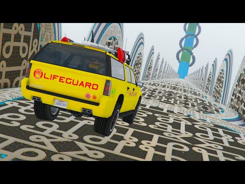 MEGA RAMPA IMPOSIBLE! VIAJE AL FUTURO!! - GTA V ONLINE