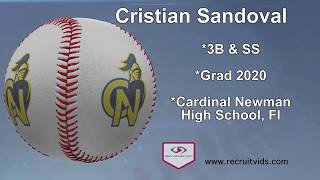 2020 Cristian Sandoval 3B & SS