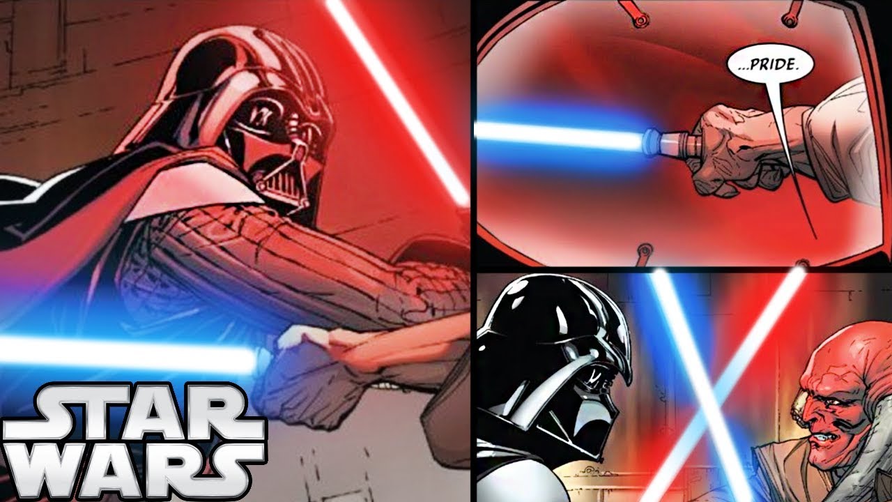 Darth Vader FINALLY FIGHTS the JEDI Who Knows He’s ANAKIN! (CANON) - Star Wars Comics Explained