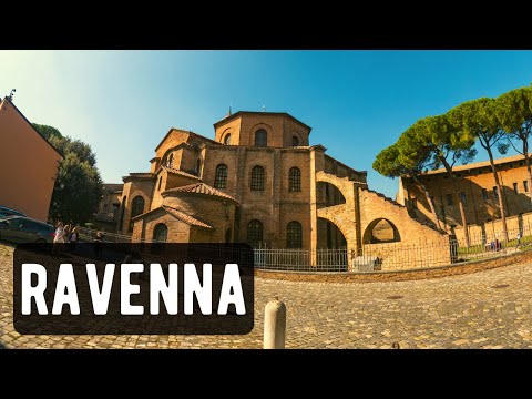 Ravenna, Italy 🇮🇹 - Virtual Walking Tour City - 4K/60FPS - ASMR