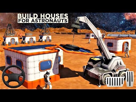 Space Station Construction City Planet Mars Colony / Android & iOS Gameplay - HD