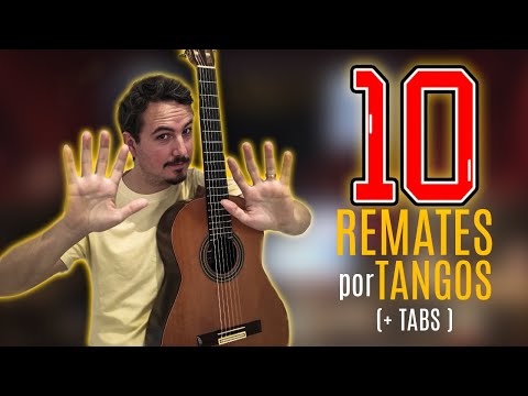 Aprende  a tocar 10 remates por TANGOS (TABS)