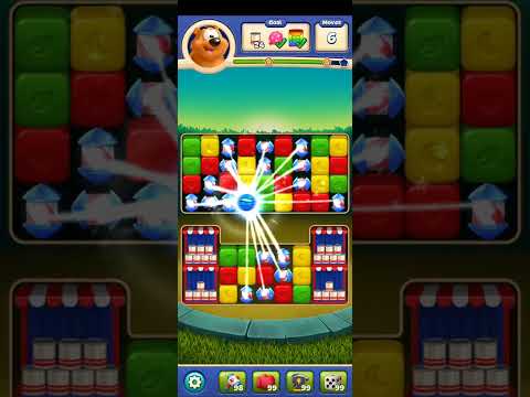 Toon Blast Level 2442 No Boosters Series