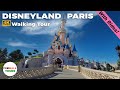 Disneyland Paris - Complete Walkthrough with Rides - 4K - with Captions