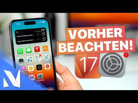 iOS 17 Beta ist JETZT da! - Das müsst ihr VORHER beachten! | Nils-Hendrik Welk
