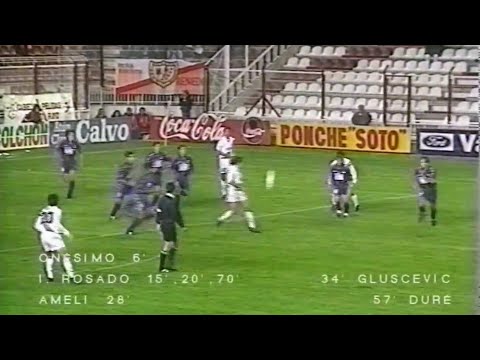 Rayo Vallecano 5 - Extremadura 2. Temporada 1997/98.