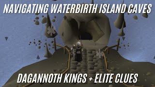 OSRS Navigating Waterbirth Island Caves- How to Get to Dagannoth Kings and Elite Cryptic Clue Step
