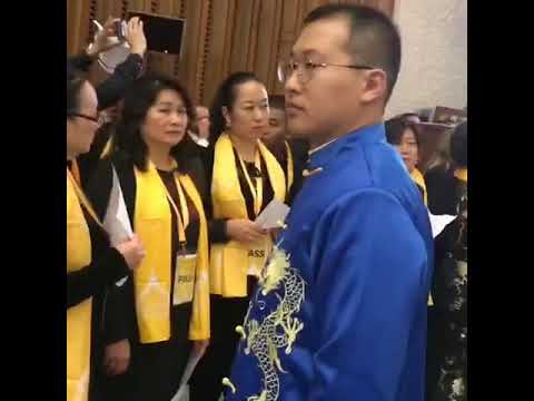 20181124 The nun has very beautiful voice.