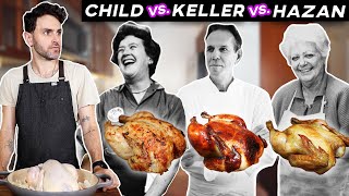 CHICKEN CAGE MATCH: Julia Child vs. Thomas Keller vs. Marcella Hazan
