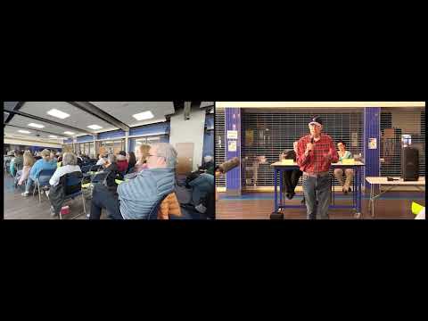 Joe Hilyard.-  Grassroots North Shore Empty Chair Town Hall