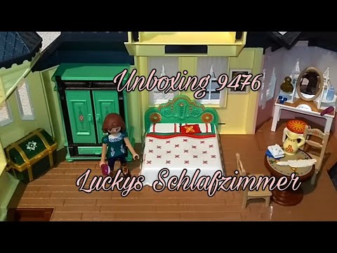 Playmobil- Unboxing 9476 Luckys Schlafzimmer 🐴- Deutsch |Familie Hund