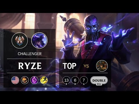Ryze Top vs Cassiopeia - NA Challenger Patch 9.24