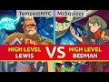 GGST ▰ TempestNYC (Goldlewis) vs McSquizzy (Bedman). High Level Gameplay