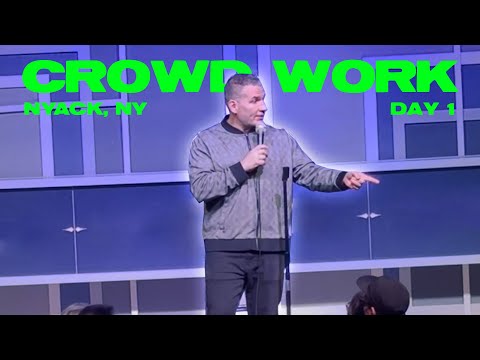 Nyack, NY Crowdwork Day 1 - Comedian Mike Vecchione