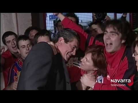 Javier Miranda, acalamado por la afición en 2001