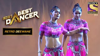 Saumya और Vartika के इस Act ने जीता Asha Bhosle जी का दिल | India\'s Best Dancer | Retro Deewane