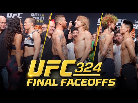 UFC 324 Final Faceoffs: Justin Gaethje, Paddy Pimblett Square Off One Last Time | MMA Fighting