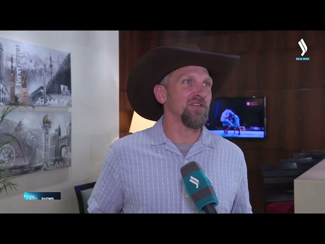 Америкалик ковбойлар кўкпар ўйнаш учун Астанага келди