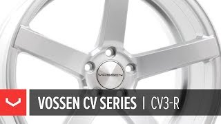 8.5x19 (Front) & 10x19 (Rear) Vossen CV3R  Silver Alloy Wheels