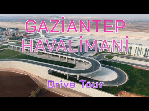 Dirigindo por Gaziantep/Turquia 🇹🇷 | Aeroporto | 02.04.2023