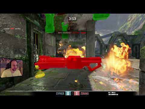 Cypher vs ZenAku XMAS CUP Final LB  part 2 Quake Champions