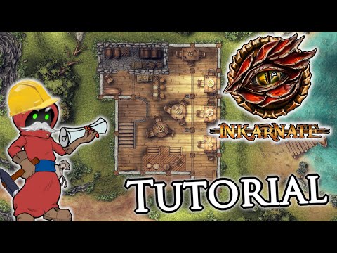 Battlemap Tutorial w/ Inkarnate | Tavern map