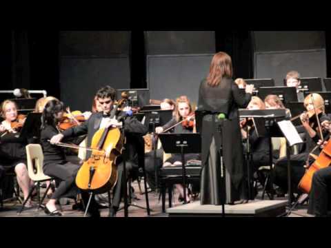 Dvorak Cello Concerto, Mvmt I, John Kasper and the Neenah High School Orchestra