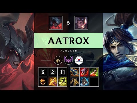 Aatrox Jungle vs Xin Zhao - KR Master Patch 25.21