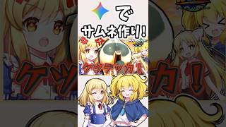 【手書き×AI】Geminiを使ってサムネイルを作ってみた！【#shorts #サムネイル】