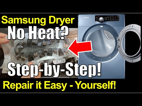 ✅ Samsung Dryer ● No Heat? ● Easy Fix DIY