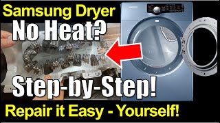 Samsung Dryer — No Heat? Easy DIY Fix