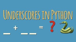 What&#39;s the meaning of underscores (_ &amp; __) in Python variable names?