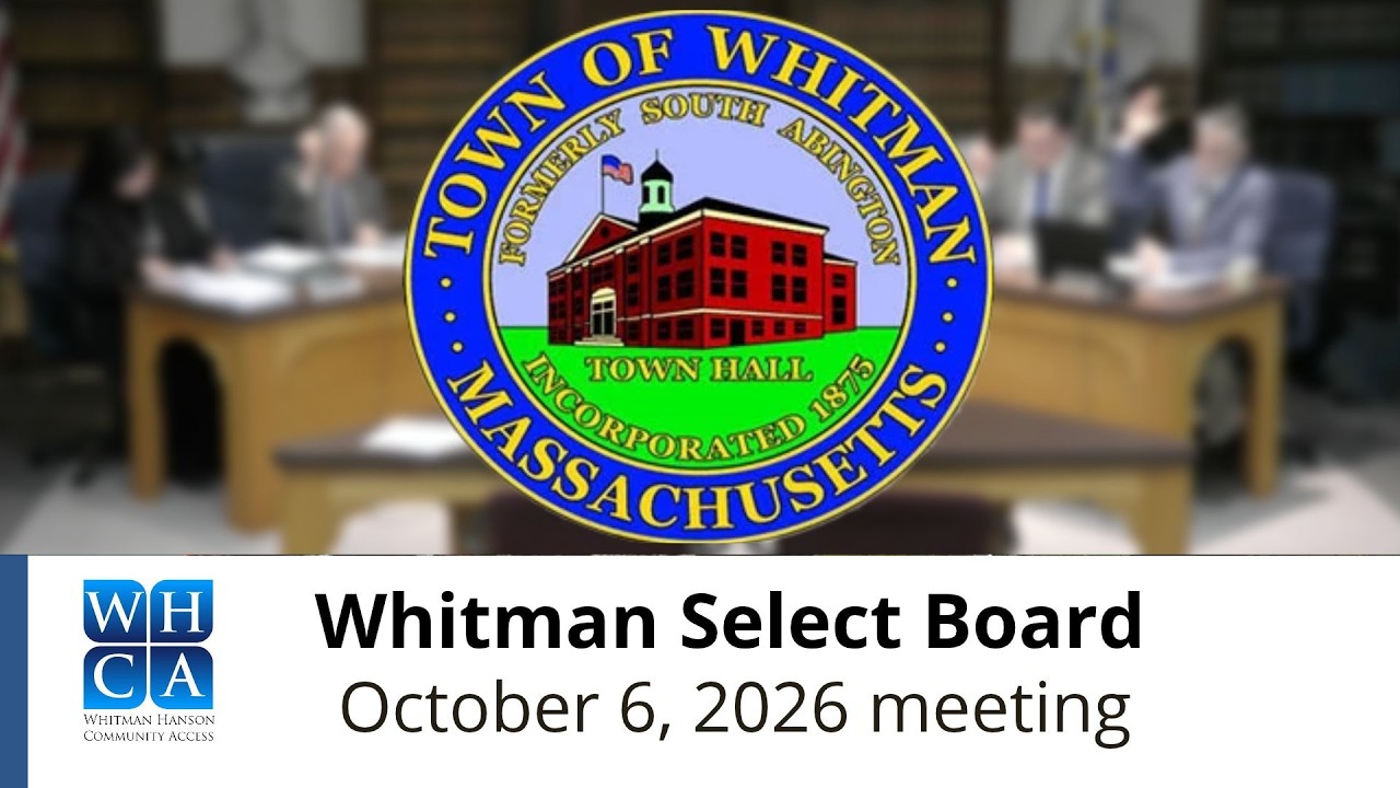 From the Board of Selectmen