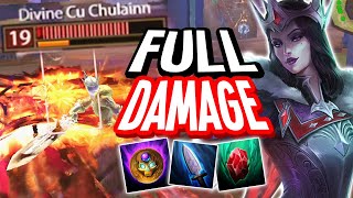Morgan Le Fay FULL DAMAGE BUILD IS INSANE!