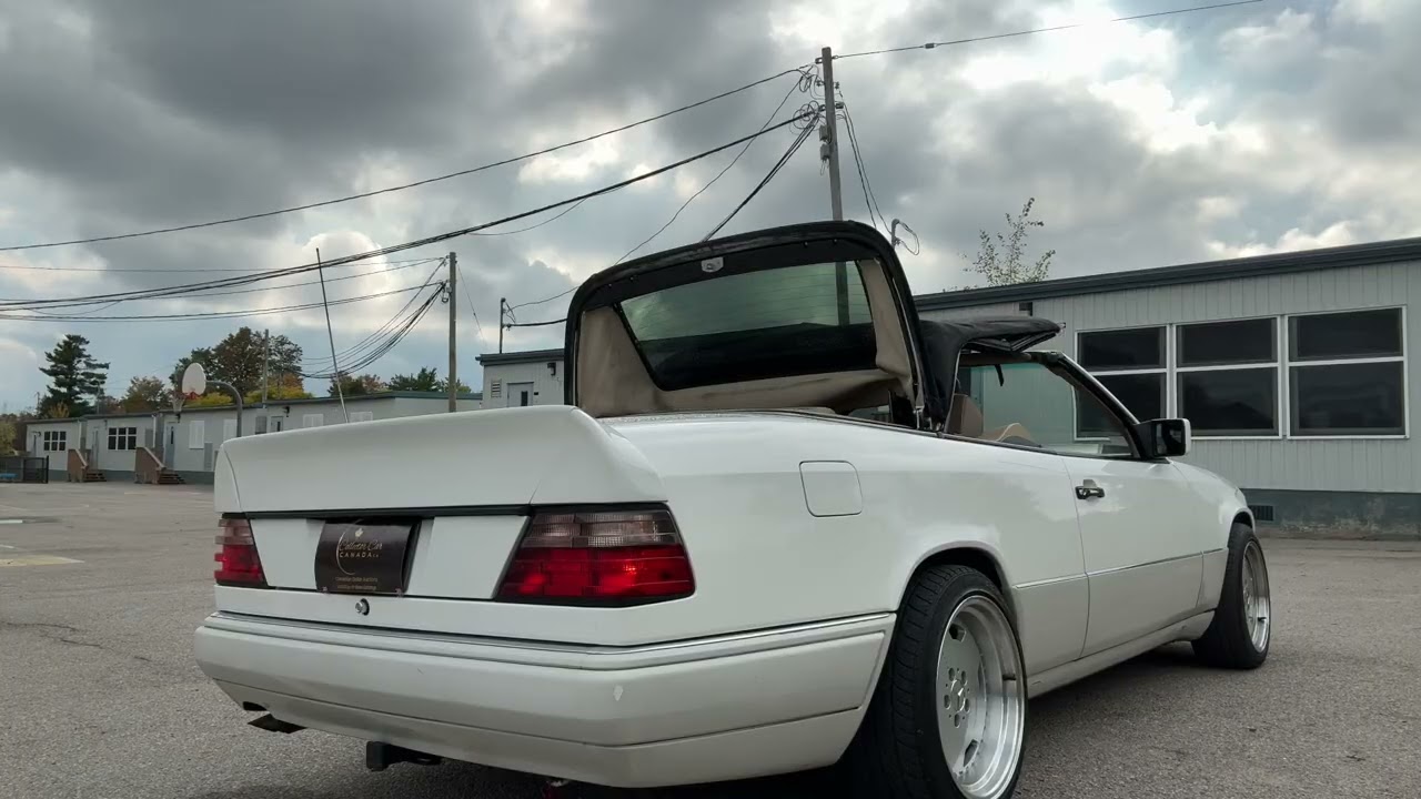 **SOLD on the CCC Buy-It-Now Lot** 1995 Mercedes-Benz E320 Convertible