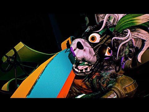 Destroying Roxy Scene - Five Nights at Freddy's: Security Breach (4K)