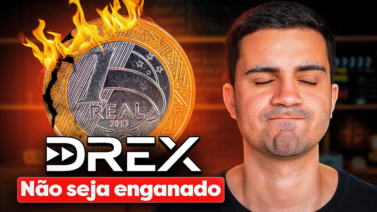 DREX E O PLANO DO GOVERNO PARA CONTROLAR TOTALMENTE SEU DINHEIRO | COMO VAI FUNCIONAR O DREX?