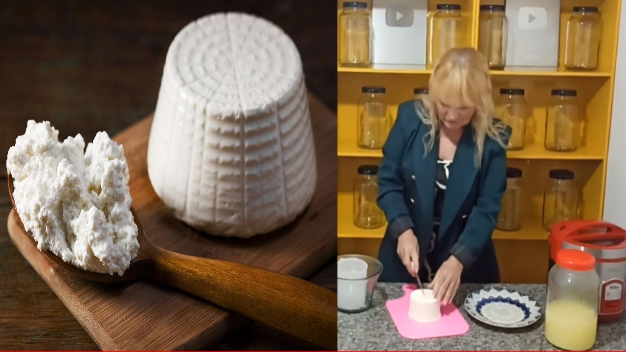 Ricota de Leite de Caixinha 🧀 Receita Caseira, Simples e Fácil de Fazer 💛 MARILENE SARAH FIALHO